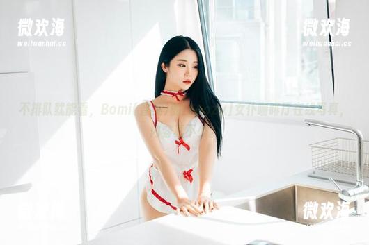 不排队就能看，Bomi(普美)的[Loozy]女仆咖啡厅在线写真，内容真不少。-微欢海