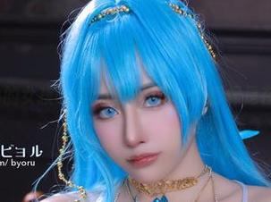 追寻Byoru的女孩cos，原图的每一帧都像是在撒小心机！