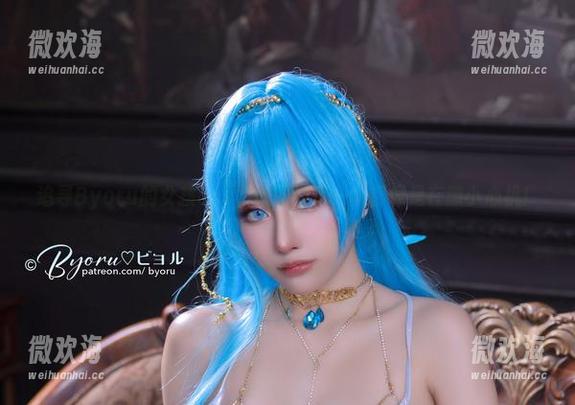追寻Byoru的女孩cos，原图的每一帧都像是在撒小心机！-微欢海