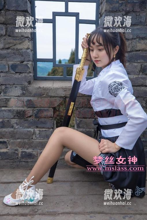 MSLASS梦丝女神 - 林嘉的原图舞蹈写真，看丝袜学妹如何优雅转身！-微欢海