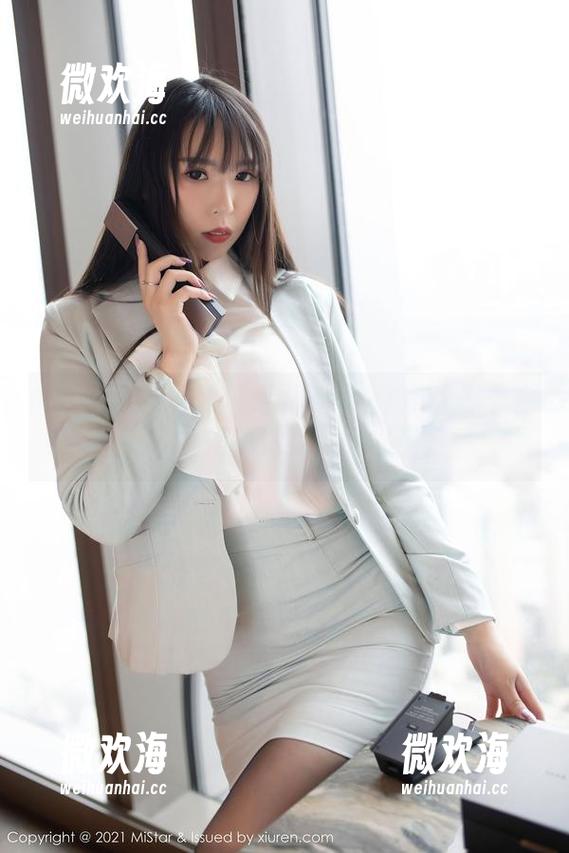 MiStar魅妍社 - 果儿Victoria之家：原图合集，揭秘她的独门掌坐姿！-微欢海