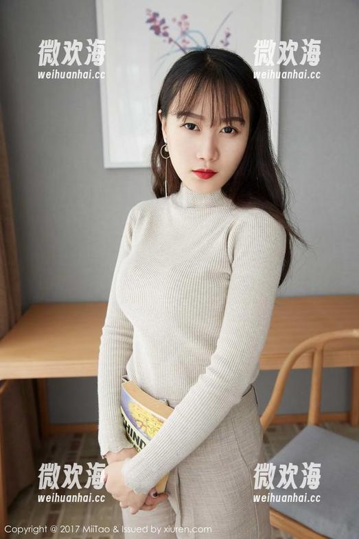 MiiTao蜜桃社 - 透明的蜜蕊Mary，下载这个写真集你敢不敢？-微欢海