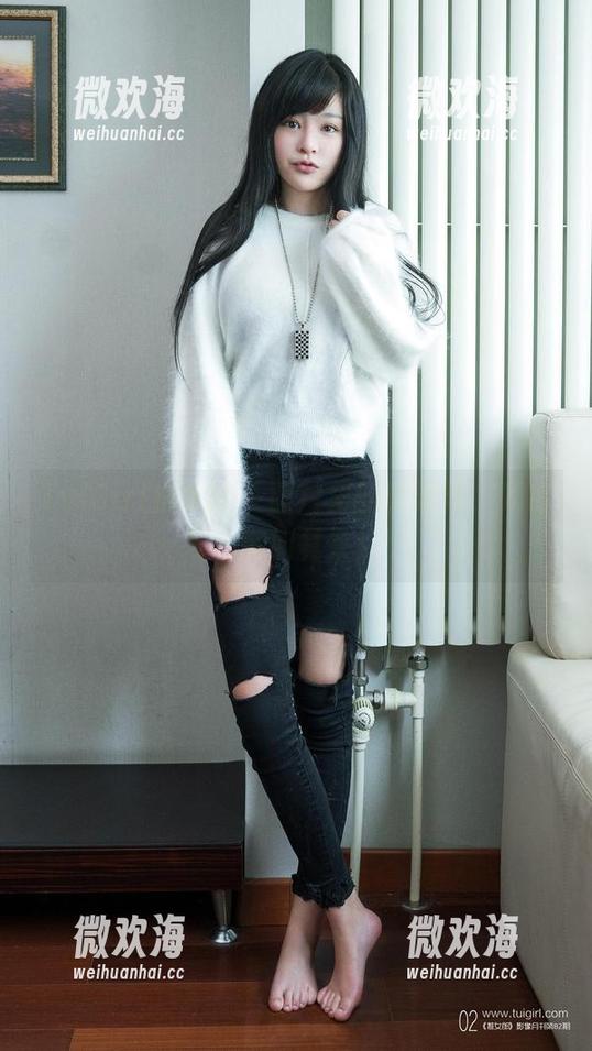 TuiGirl推女郎 - 图片里的艾栗栗，死库水突如其来！-微欢海