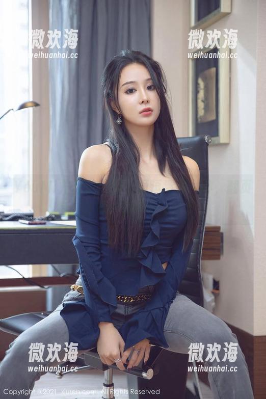 YouMi尤蜜荟 - 是小逗逗清纯女神，翻页每一张美图都有点小任性。-微欢海