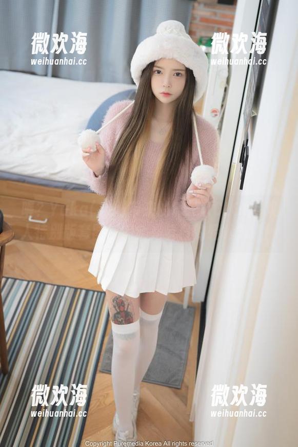 喔？Yuka(유카)带来的PEEKCLOUD双人特别版套图，完全是节日的轻松气息！-微欢海