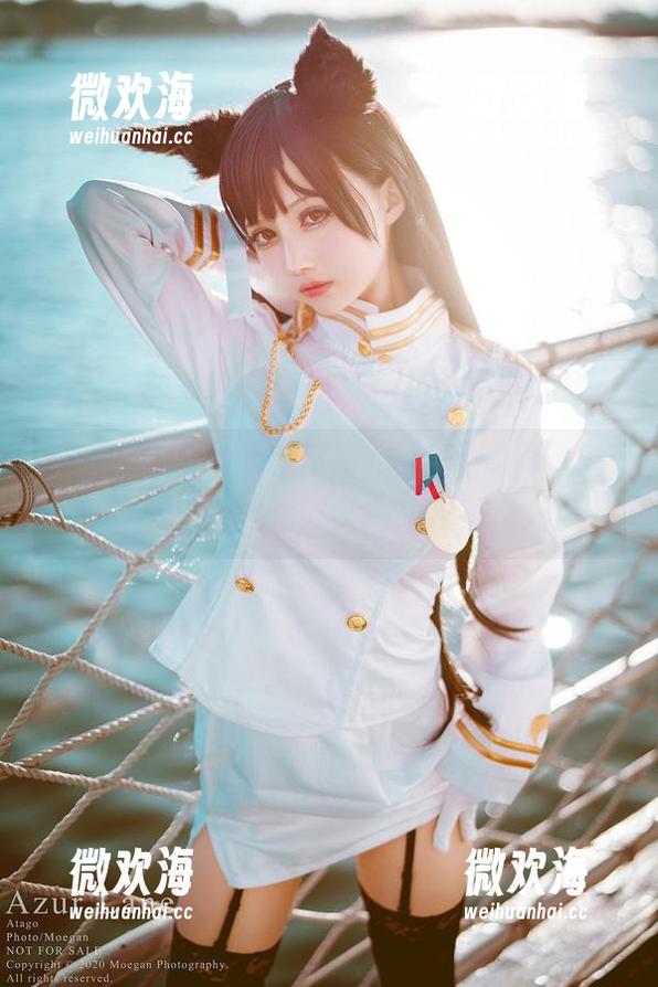 写真中的rinka冲田凛花，护士服下藏着的，是我的小心思吗？-微欢海