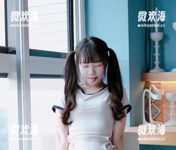 可可小白兔的美图天使大作，私拍让人每天都想飞上天！-微欢海