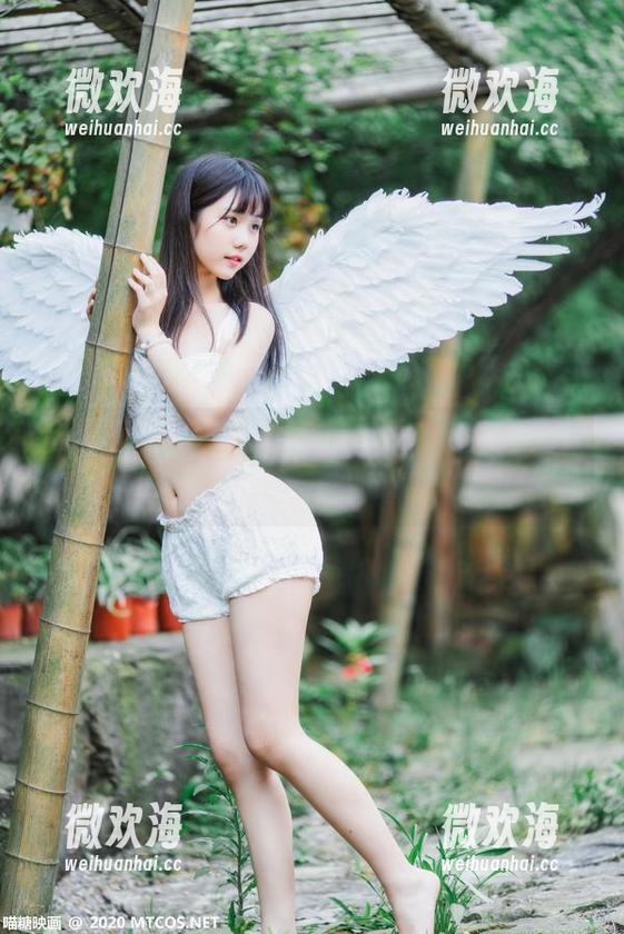 全套写真，喵糖映画推出的麻衣兔女郎，比甜点更诱惑-微欢海