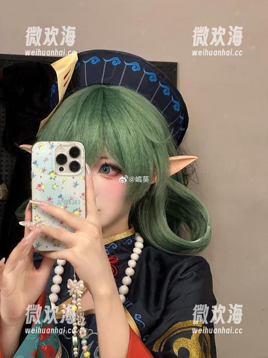 嶋葵和她的凌波酱，无圣光可不怕，毕竟美图才是撩人的绝招！-微欢海
