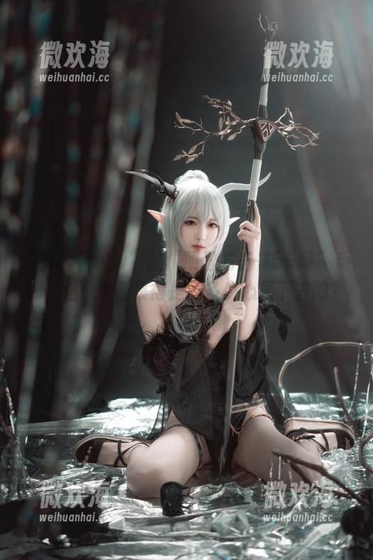 “弥音音ww”的“明日方舟-斯卡蒂”系列，这cos合集得是用多少心思下去的？-微欢海