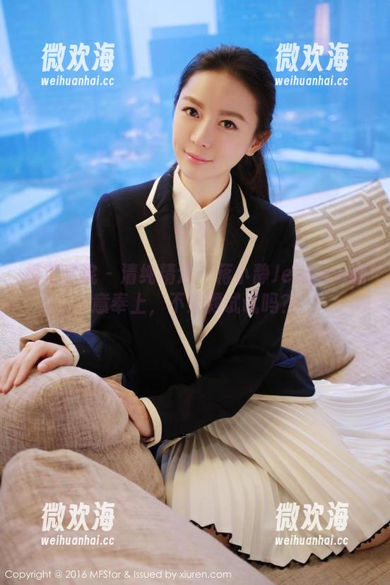 模范学院 - 清纯精选：蒋小静Jessica诚意奉上，不来颗试试吗？-微欢海