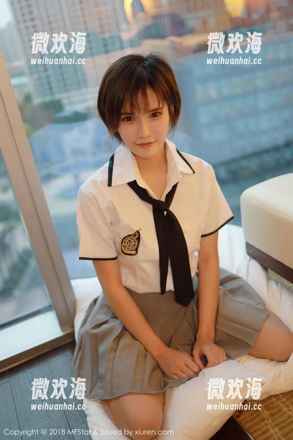 模范学院 - 美腿不藏，韩好甜这套图绝了！你绝对想多看一眼-微欢海