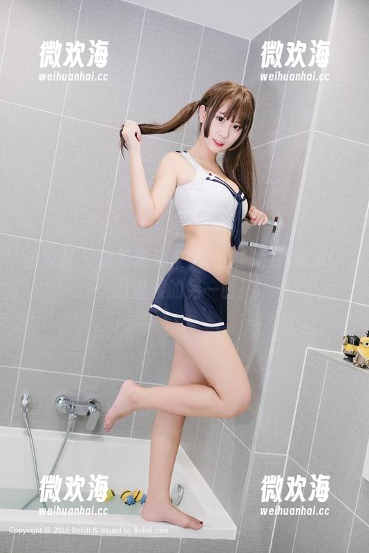波萝社 - 夏美酱又来了，她的私拍展示了八重樱的另一面！-微欢海