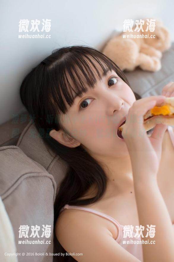 波萝社 - 听说赵小米Kitty的花嫁全套原图，光是那一袭白纱，就足够让我好奇了。-微欢海