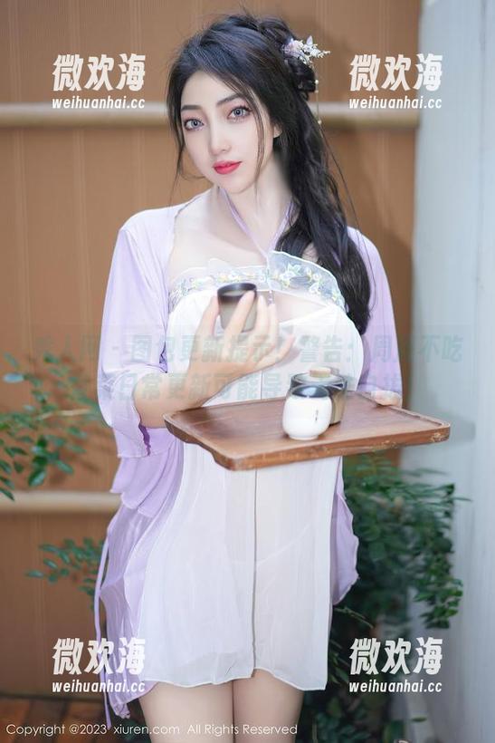 秀人网 - 图包更新提示！警告：周周不吃香菜日常更新可能导致无法自拔！-微欢海
